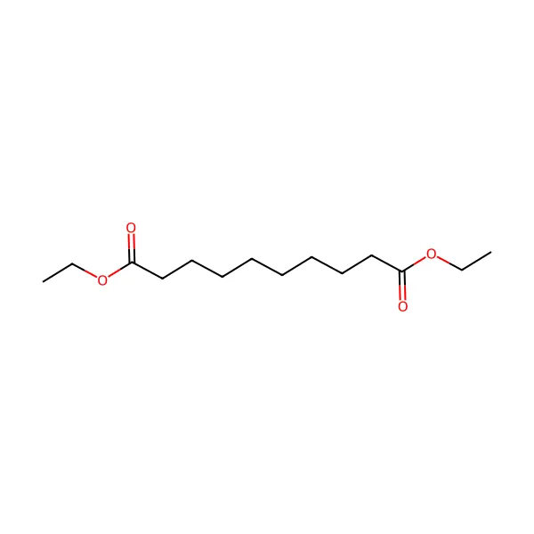 Dietil sebakat molekül yapısı — CAS 110-40-7