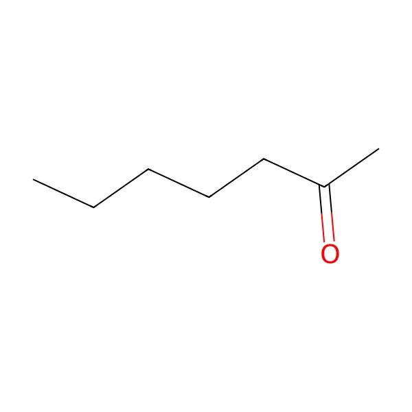 2-heptanon molekül yapısı — CAS 110-43-0