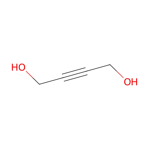 2-bütin-1,4-diol molekül yapısı — CAS 110-65-6