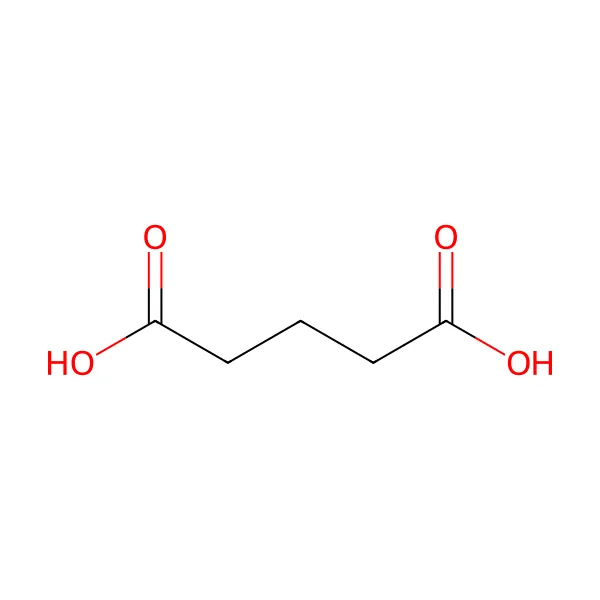 Glutarik asit molekül yapısı — CAS 110-94-1