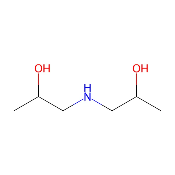 Diizopropanolamin molekül yapısı — CAS 110-97-4