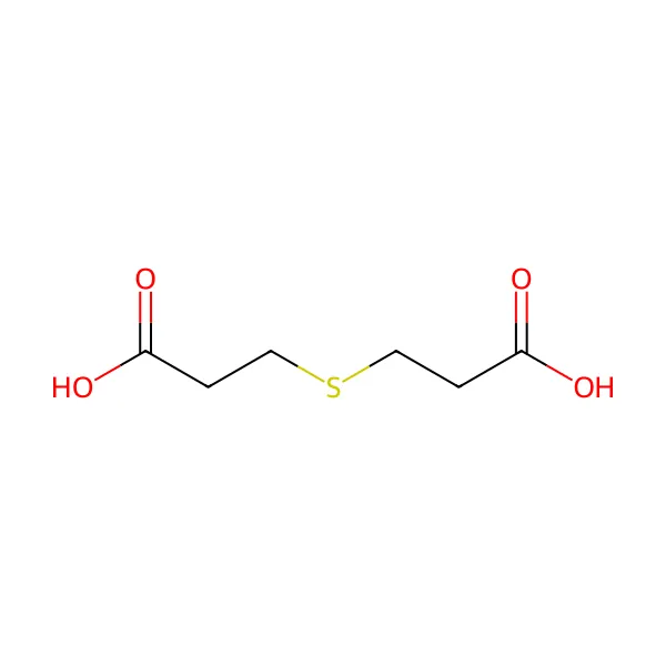 Tiyodipropiyonik asit molekül yapısı — CAS 111-17-1