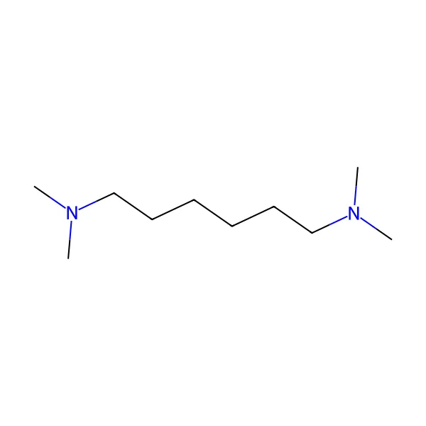Tetrametilheksametilendiamin molekül yapısı — CAS 111-18-2