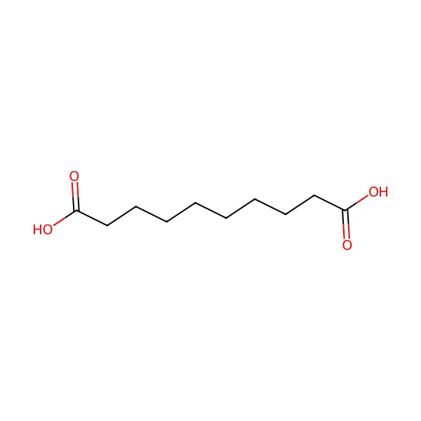 Sebasik asit molekül yapısı — CAS 111-20-6