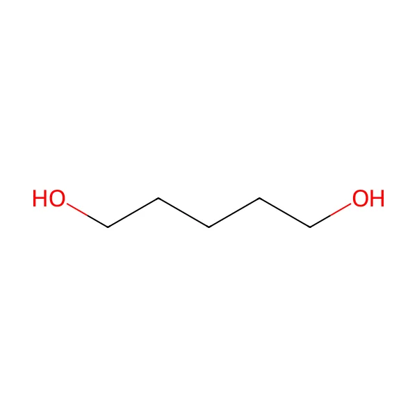 1,5-pentandiol molekül yapısı — CAS 111-29-5