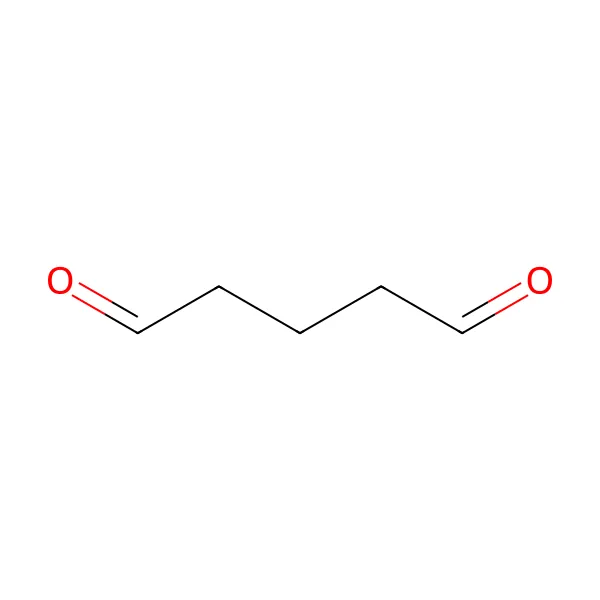 Glutaraldehit molekül yapısı — CAS 111-30-8
