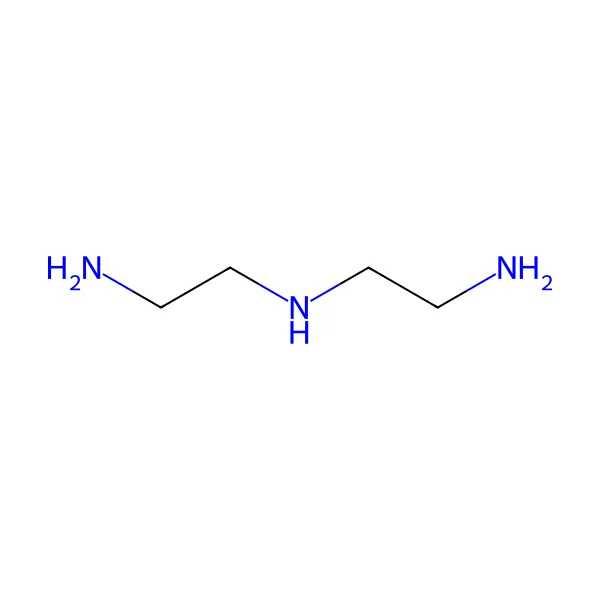 Dietilentriamin molekül yapısı — CAS 111-40-0