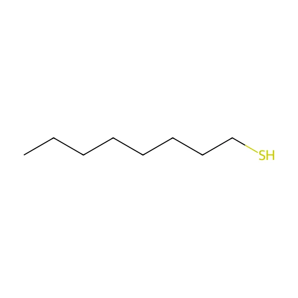 1-oktantiol molekül yapısı — CAS 111-88-6