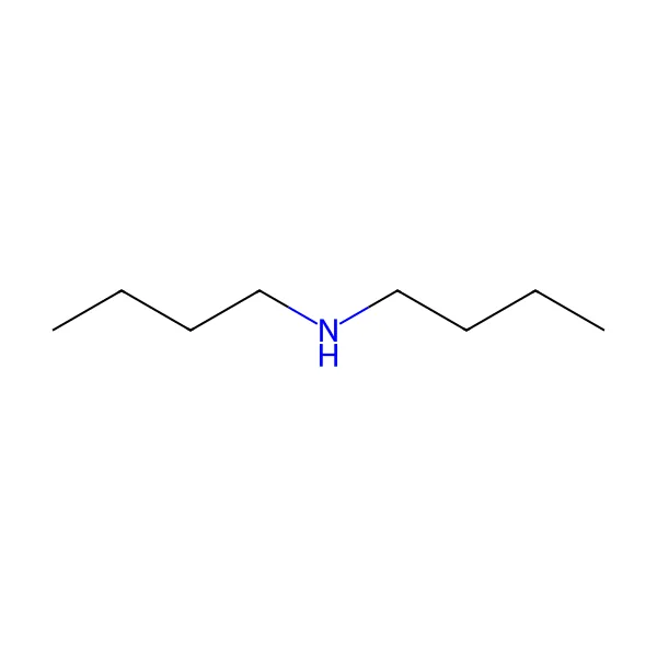 Dibütilamin molekül yapısı — CAS 111-92-2