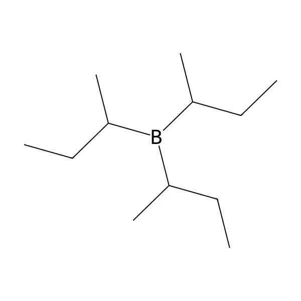 Tri-sek-bütilboran molekül yapısı — CAS 1113-78-6