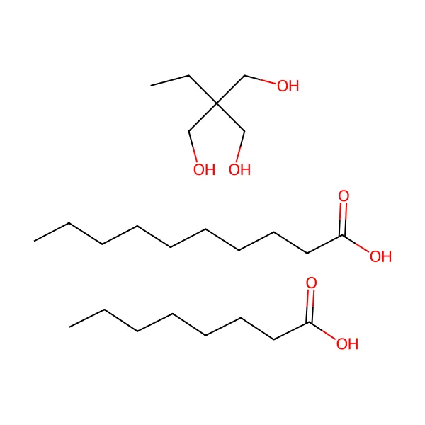 Trimetilolpropan kaprilat kaprat molekül yapısı — CAS 11138-60-6