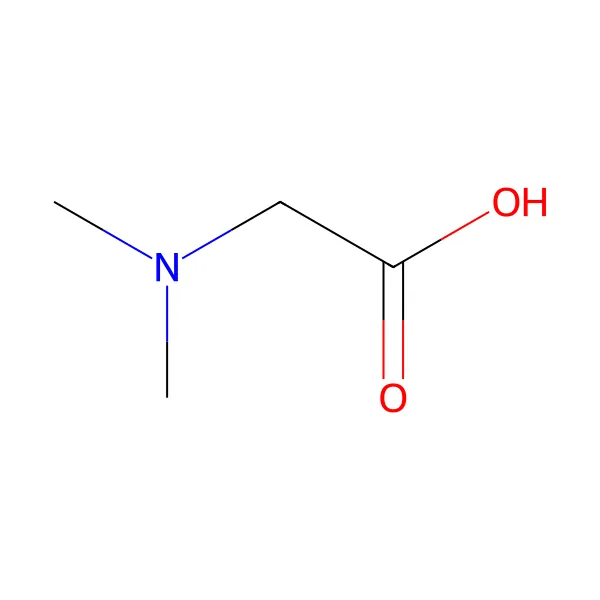 Dimetilglisin molekül yapısı — CAS 1118-68-9