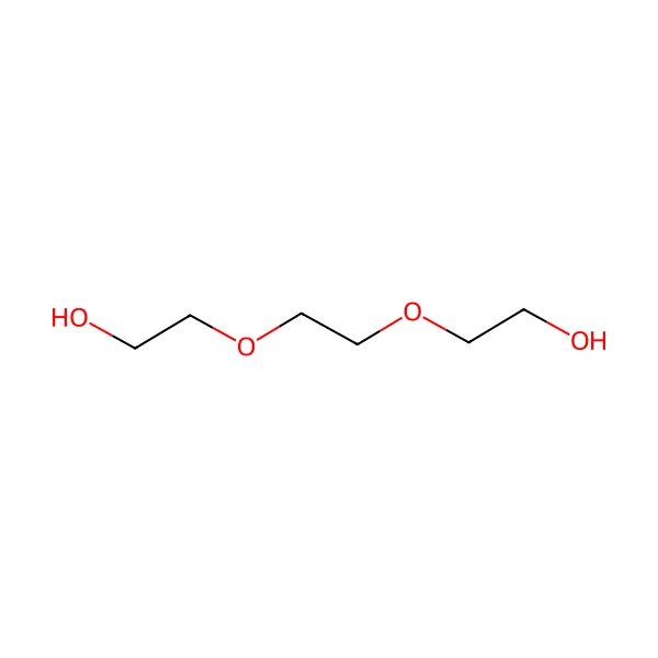 Trietilen glikol molekül yapısı — CAS 112-27-6