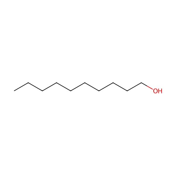 1-dekanol molekül yapısı — CAS 112-30-1