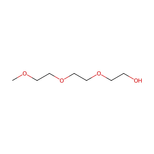 Trietilen Glikol Monometil Eter molekül yapısı — CAS 112-35-6