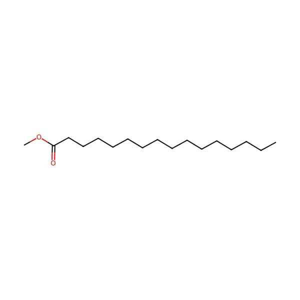 Metil palmitat molekül yapısı — CAS 112-39-0