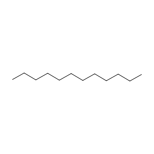 Dodekan molekül yapısı — CAS 112-40-3
