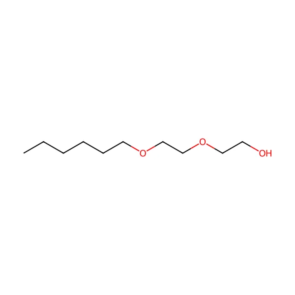 Dietilen glikol monoheksil eter molekül yapısı — CAS 112-59-4