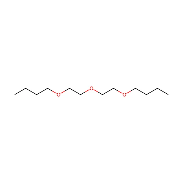 Dietilen glikol dibutil eter molekül yapısı — CAS 112-73-2