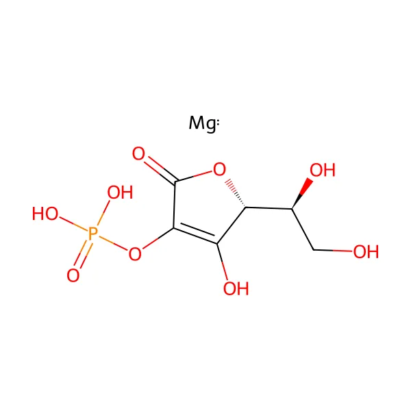 Vitamin C Magnezyum Askorbil Fosfat molekül yapısı — CAS 113170-55-1