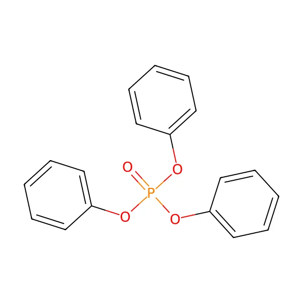 Trifenil fosfat molekül yapısı — CAS 115-86-6
