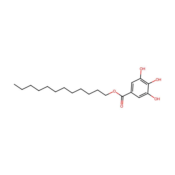 Dodesil gallat molekül yapısı — CAS 1166-52-5