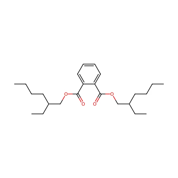 Dioktil ftalat molekül yapısı — CAS 117-81-7