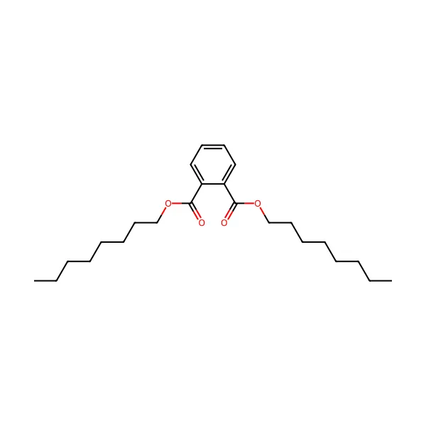 Dioktil ftalat molekül yapısı — CAS 117-84-0