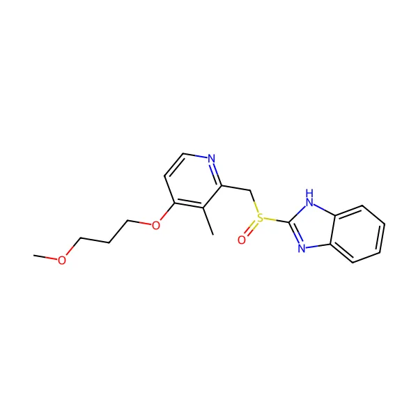 Rabeprazol molekül yapısı — CAS 117976-89-3