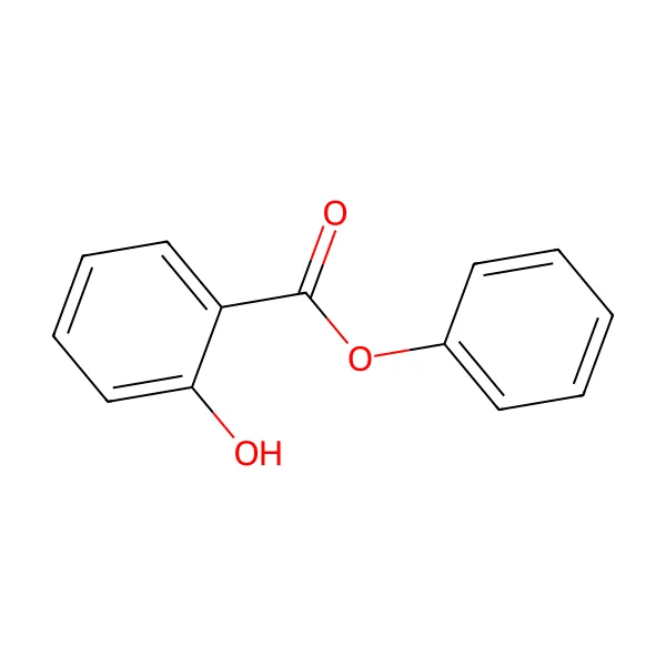 Fenil salisilat molekül yapısı — CAS 118-55-8