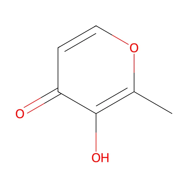 Maltol molekül yapısı — CAS 118-71-8