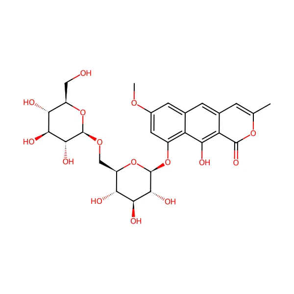 Cassiaside C molekül yapısı — CAS 119170-52-4