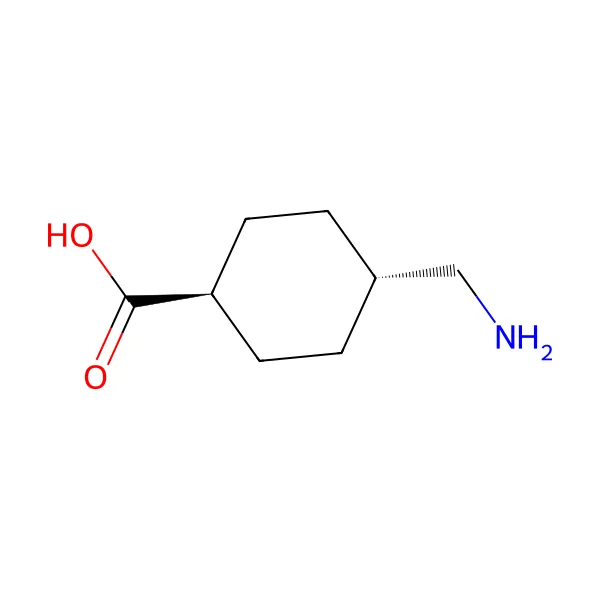 Traneksamik asit molekül yapısı — CAS 1197-18-8