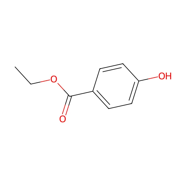 Etilparaben molekül yapısı — CAS 120-47-8