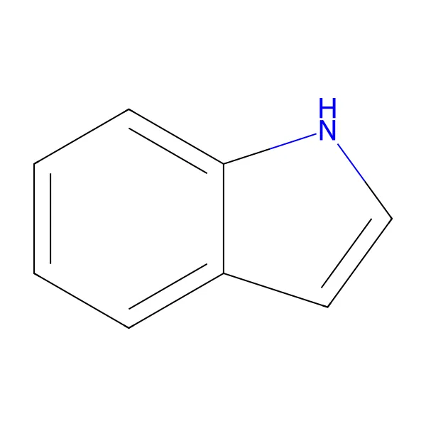 İndol molekül yapısı — CAS 120-72-9