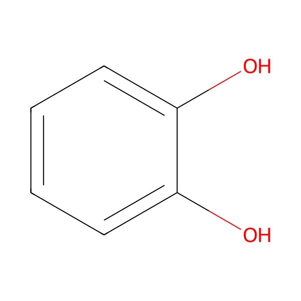 Katekol molekül yapısı — CAS 120-80-9