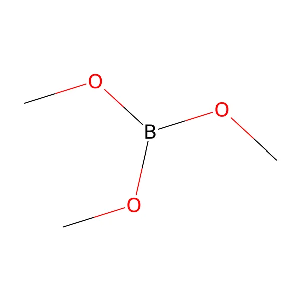 Trimetil borat molekül yapısı — CAS 121-43-7