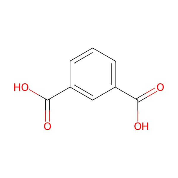İzoftalik asit molekül yapısı — CAS 121-91-5