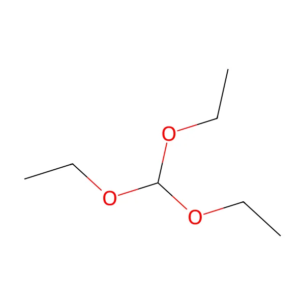 Trietil ortoformat molekül yapısı — CAS 122-51-0