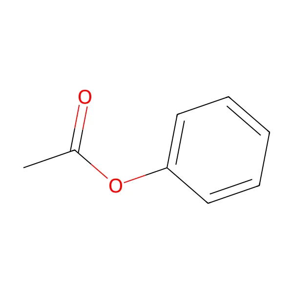 Fenil asetat molekül yapısı — CAS 122-79-2