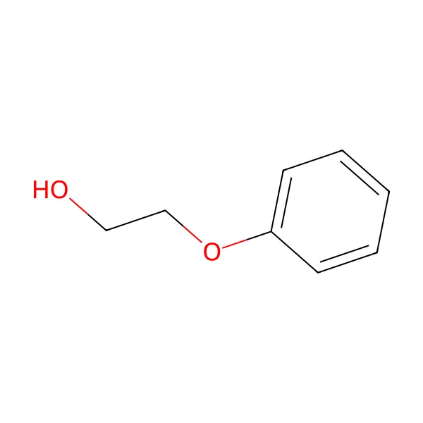 Fenoksietanol molekül yapısı — CAS 122-99-6