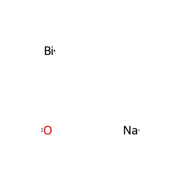 Sodyum bizmutat molekül yapısı — CAS 12232-99-4