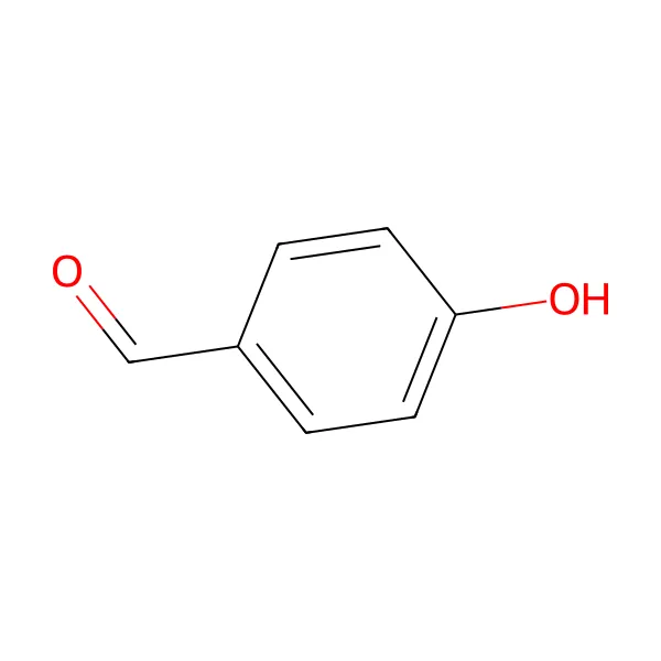 4-hidroksibenzaldehit molekül yapısı — CAS 123-08-0