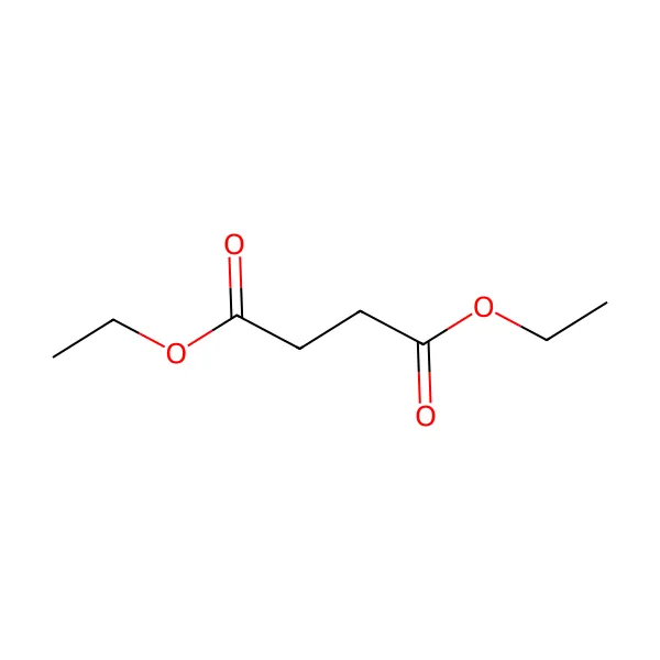 Dietil süksinat molekül yapısı — CAS 123-25-1
