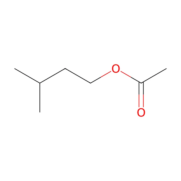 İzoamil asetat molekül yapısı — CAS 123-92-2