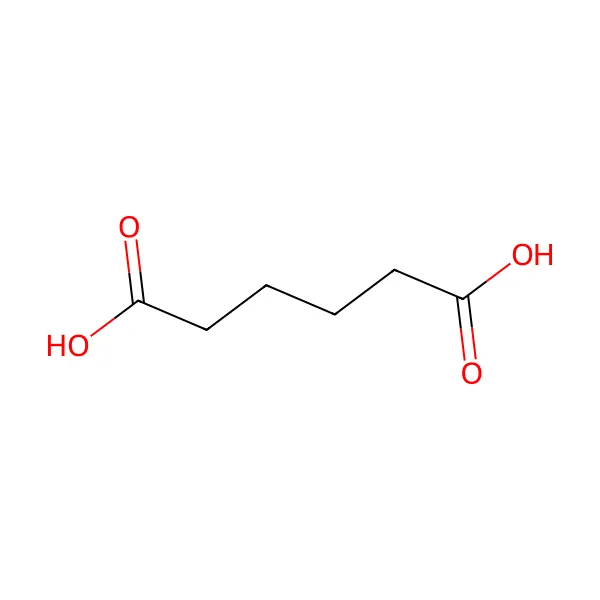 Adipik asit molekül yapısı — CAS 124-04-9