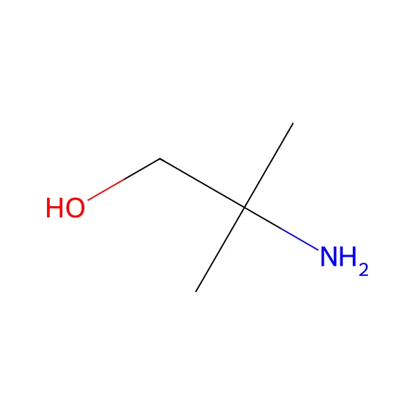 Aminometil propanol molekül yapısı — CAS 124-68-5