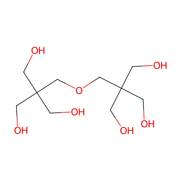 Dipentaeritritol molekül yapısı — CAS 126-58-9