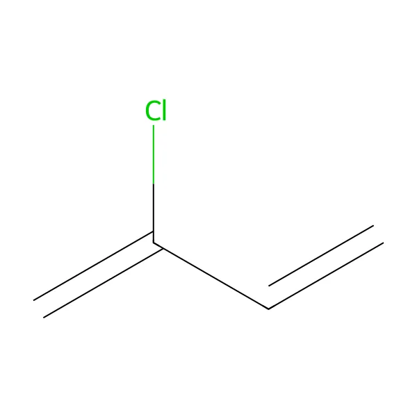 Kloropren molekül yapısı — CAS 126-99-8
