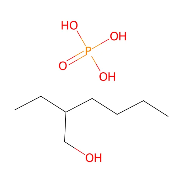 2-etilheksil fosfat molekül yapısı — CAS 12645-31-7